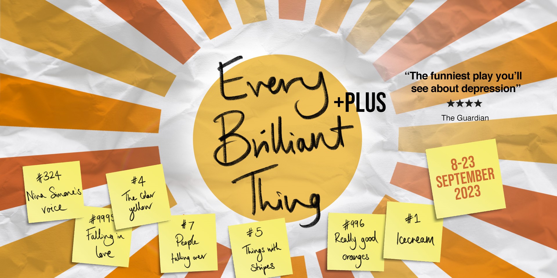 Every Brilliant Thing Exhibit