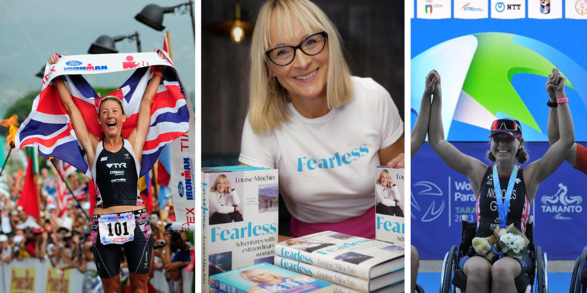 Remarkable Feats: An Evening with Chrissie Wellington &#038; Mel Nicholls, hosted by Louise Minchin