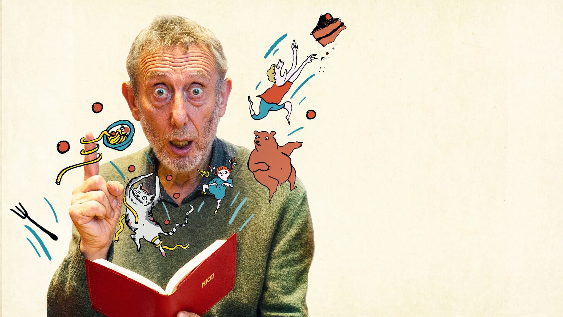 Very Nice Michael Rosen Michael Rosen: NICE! - Theatre by the Lake